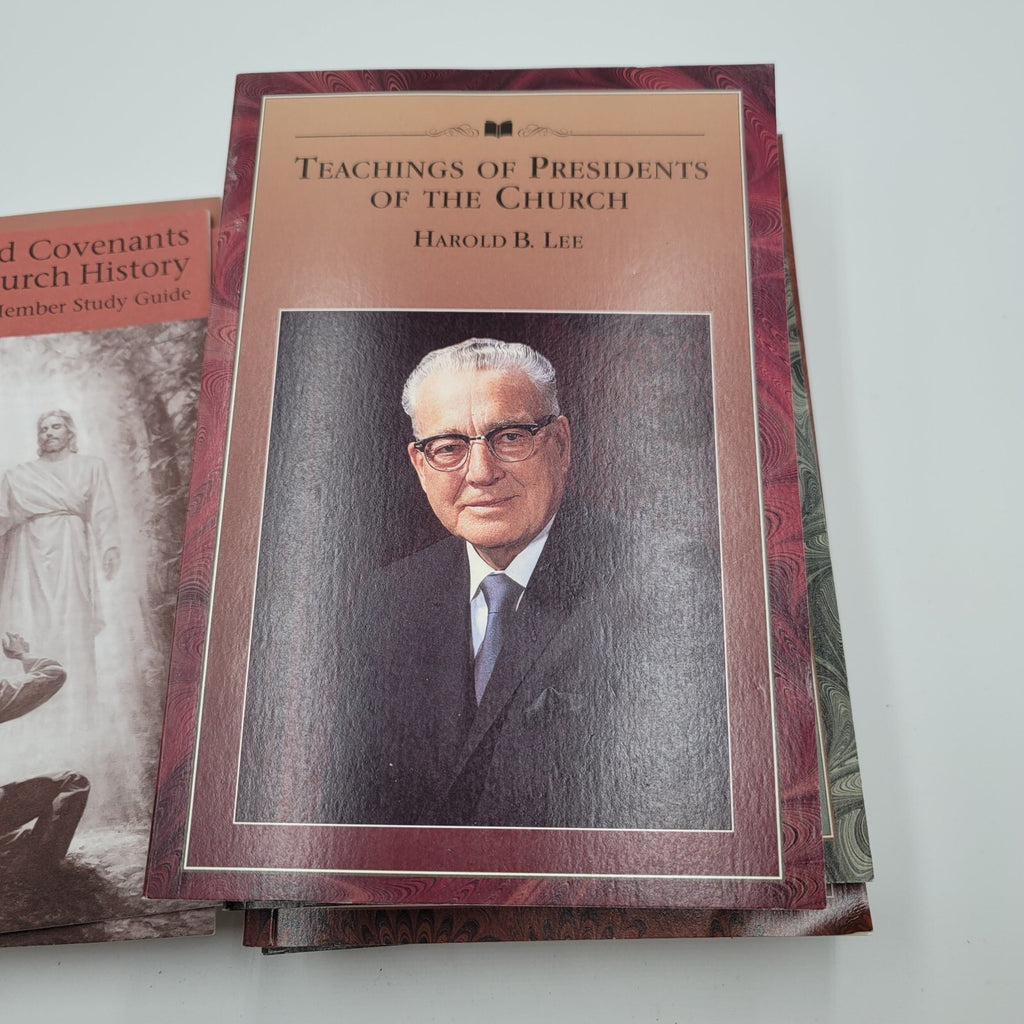 Vtg Latter-day Saint 7 Book Set Teachings Of Presidents Principles Our Heritage