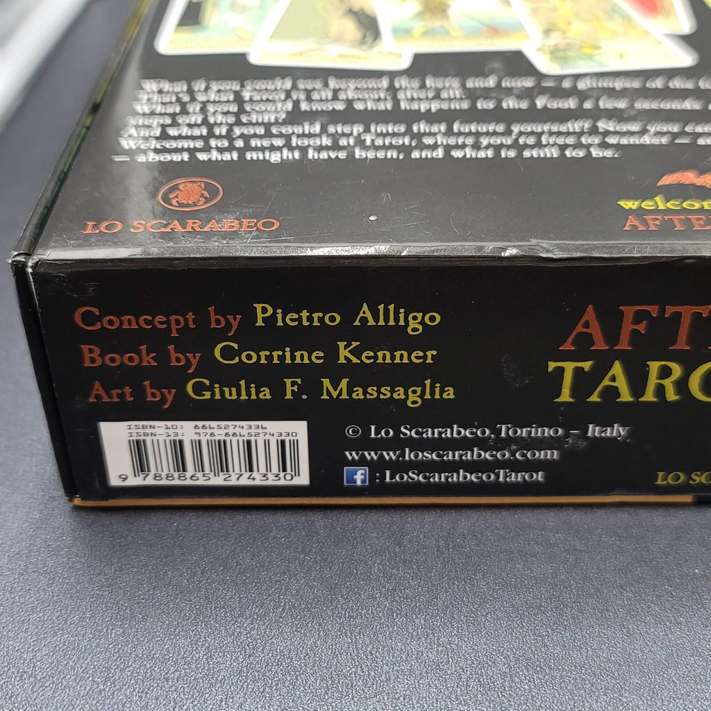 After Tarot Deck Companion Guidebook by Corrine Kenner Boxed Kit Made in Italy