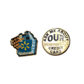 Vintage Walmart Employee Pins Cashiers Credit Card Lot of 2