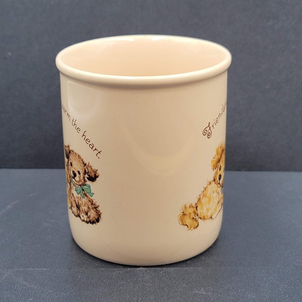 Vintage Hallmark Mug Mates Coffee Mug Puppy Dog Youve Got a Friend CUTE