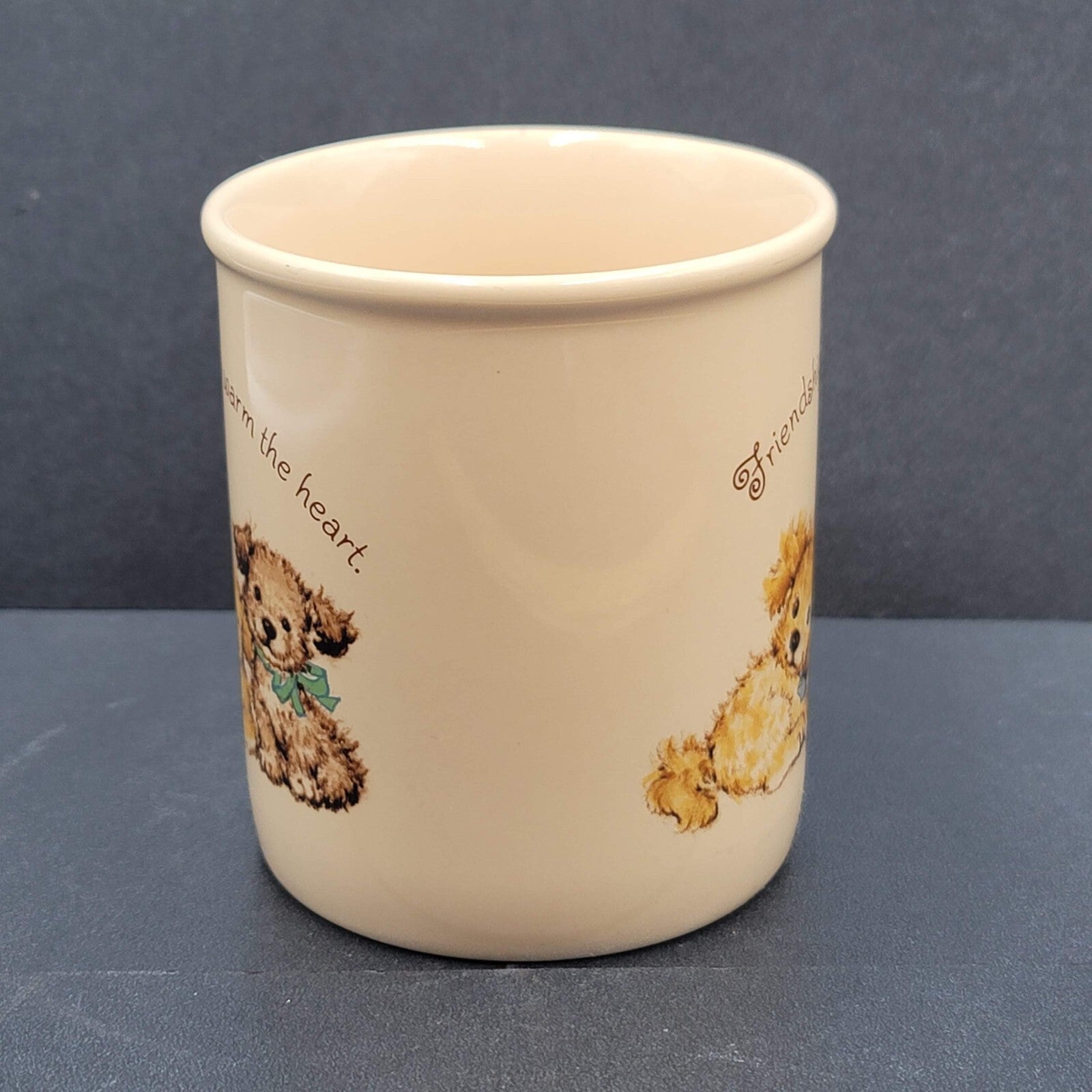 Vintage Hallmark Mug Mates Coffee Mug Puppy Dog Youve Got a Friend CUTE