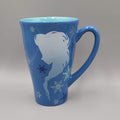 Disney Store Frozen Keep Calm and Let It Go Coffee Mug Blue Elsa