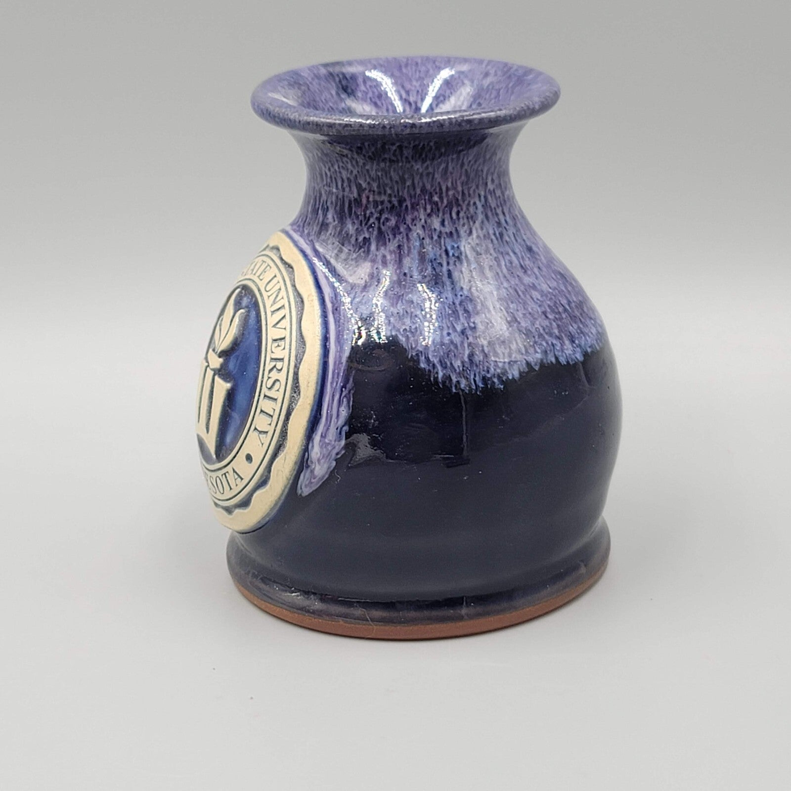 Winona State University MN DENEEN POTTERY VASE Graduation Gift