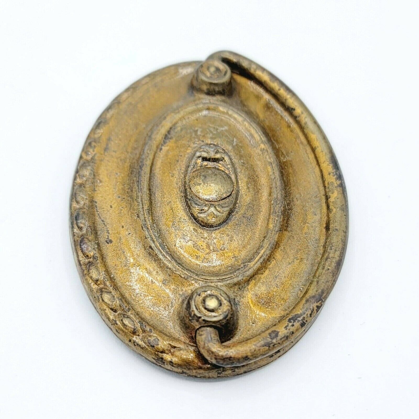 Vintage Steel Drawer Pull Salvage Hardware SINGLE ONLY H0094