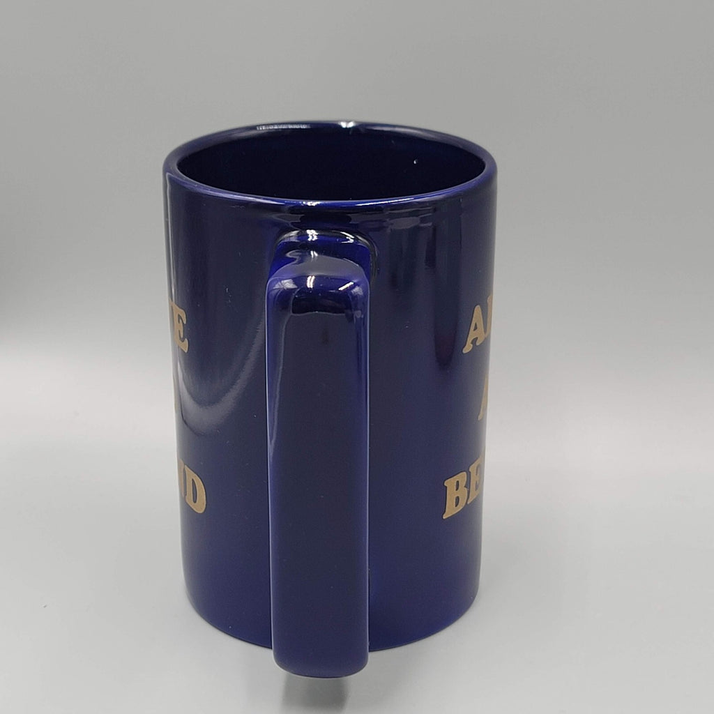 Above and Beyond Coffee Mug Dark Blue Large Size