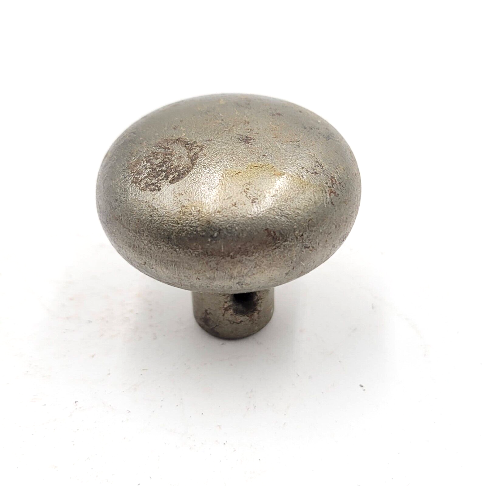 Vintage SINGLE Small Doorknob Steel Salvage Closet Pantry Door Hardware 1.75" 17