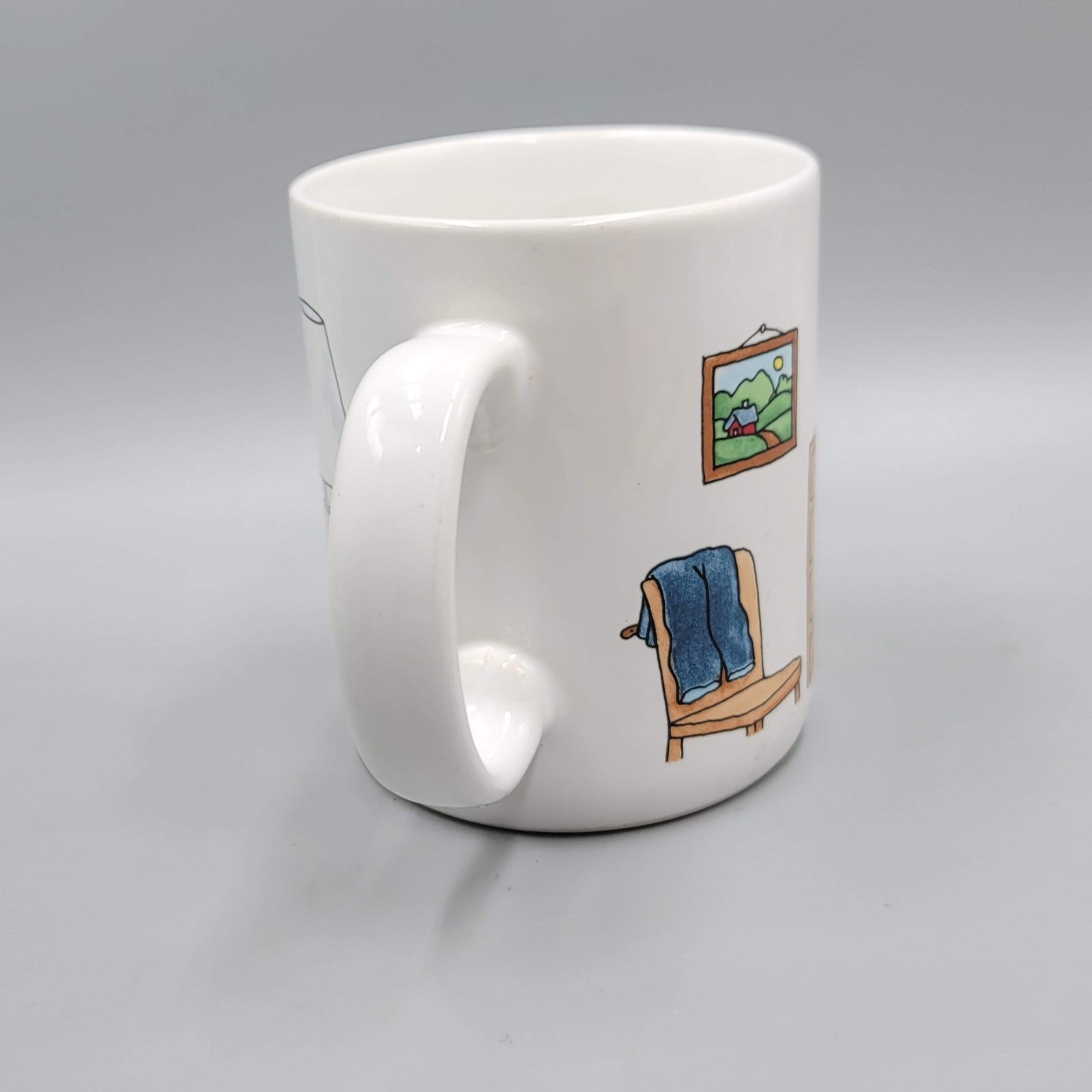 Vintage Hallmark Coffee Mug I Think I'm Allergic to Morning! Comic