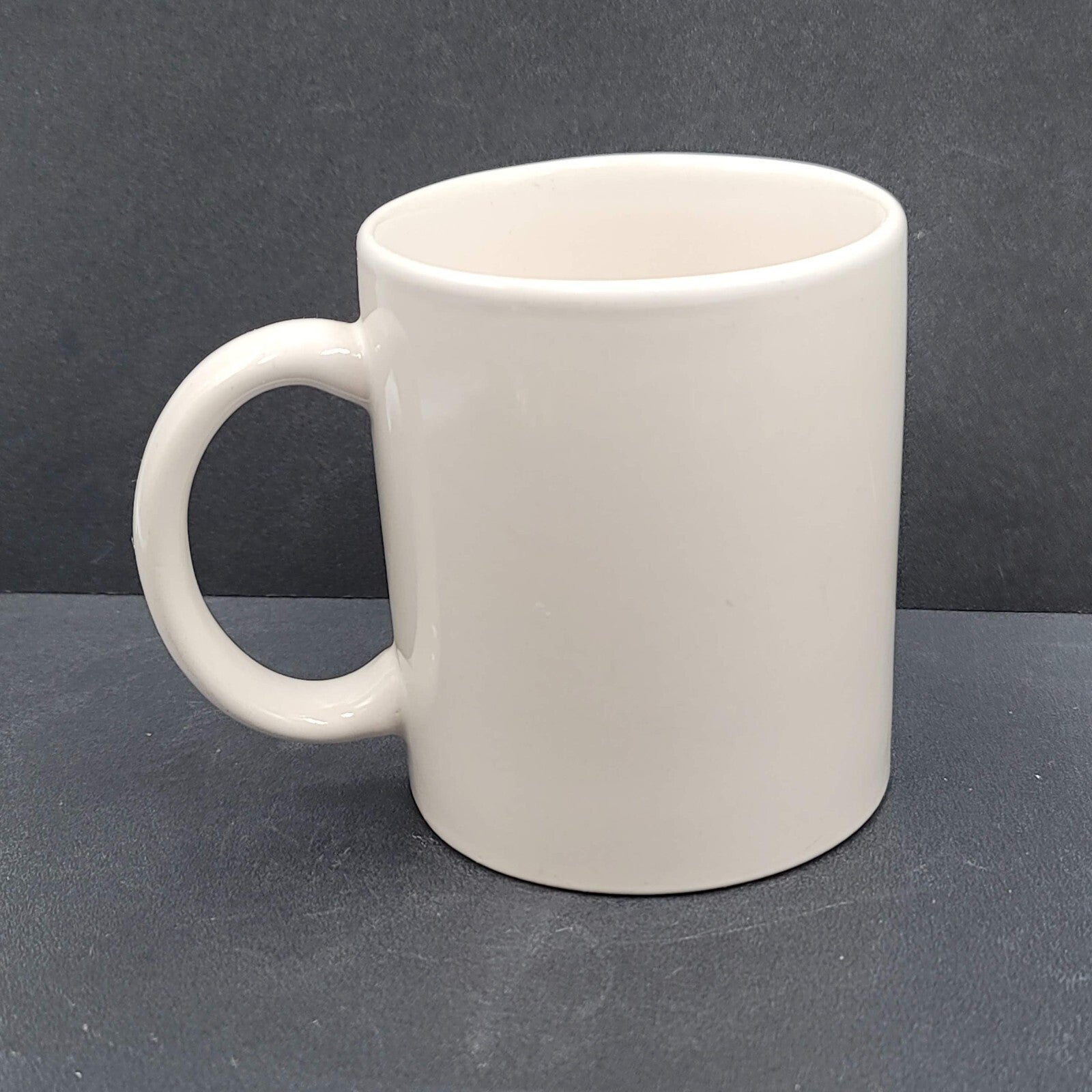 US Postal Service USPS Postage Stamp Coffee Mug Christmas Sleigh Greetings 1989