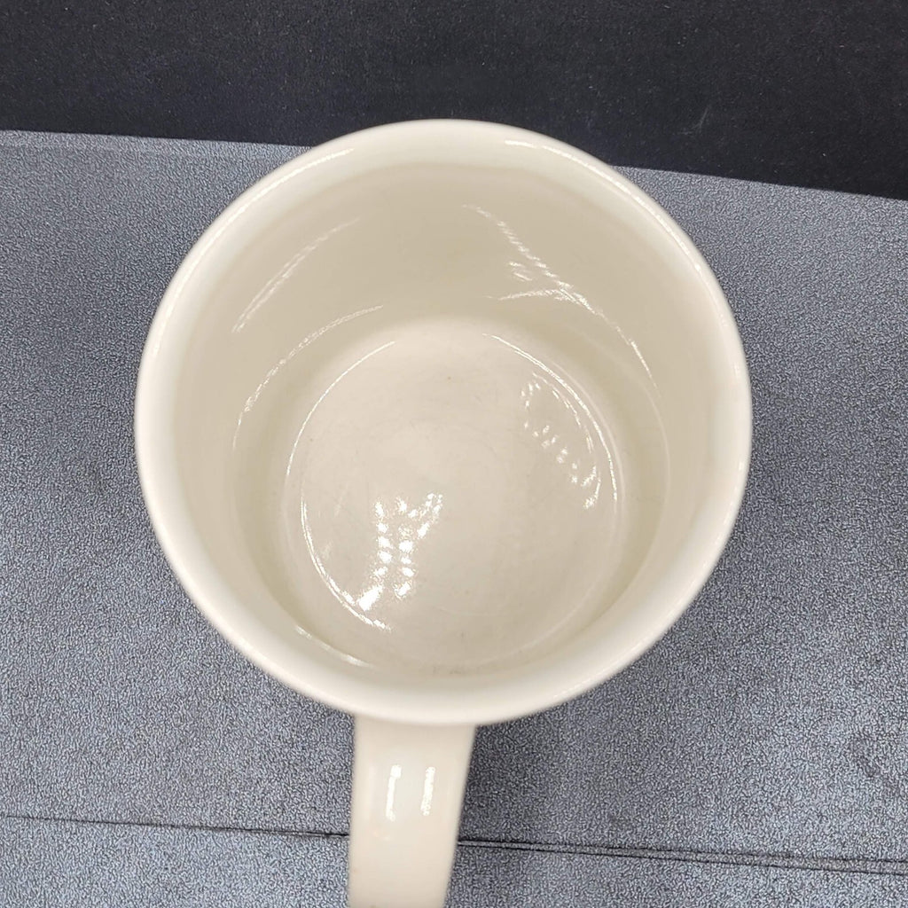 Vintage Otagiri Ceramic Coffee Mug JAPAN Karen Armstrong Bunny Rabbit Embossed