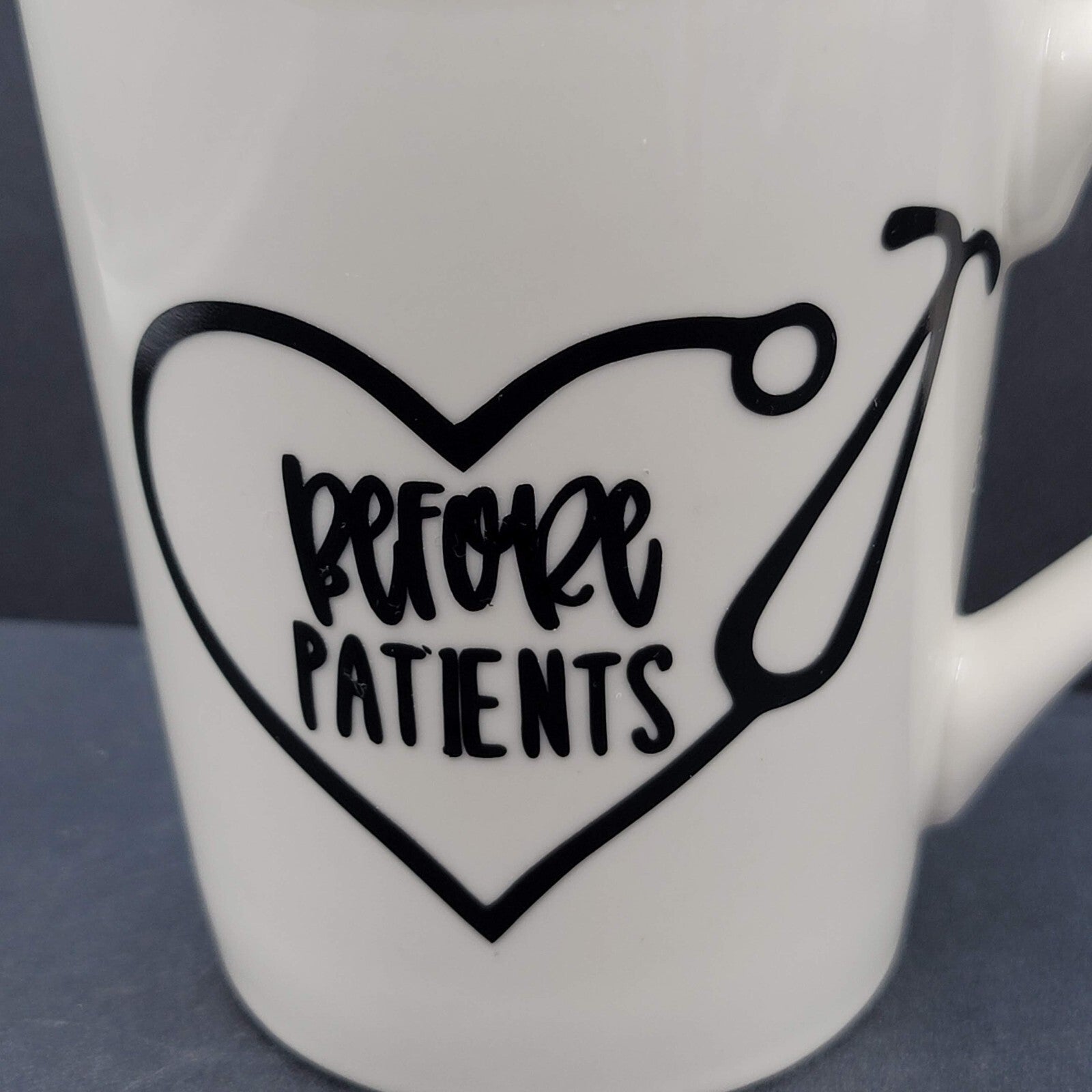 Before Patients Coffee Mug Cup Royal Norfolk Nurse Humorous Medical Doctor