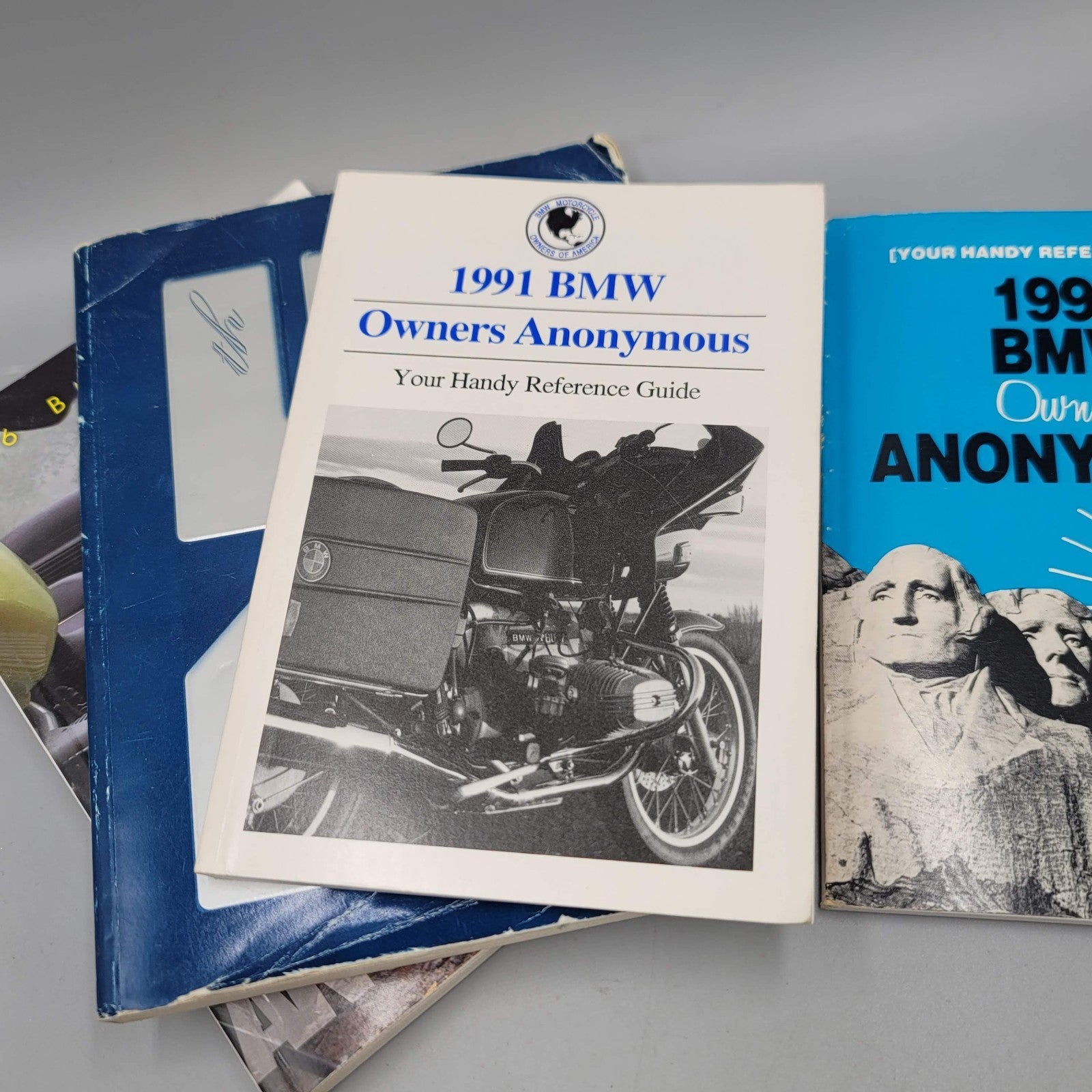Vintage BMW Owners Anonymous Book Lot 1990 1991 1997 2006