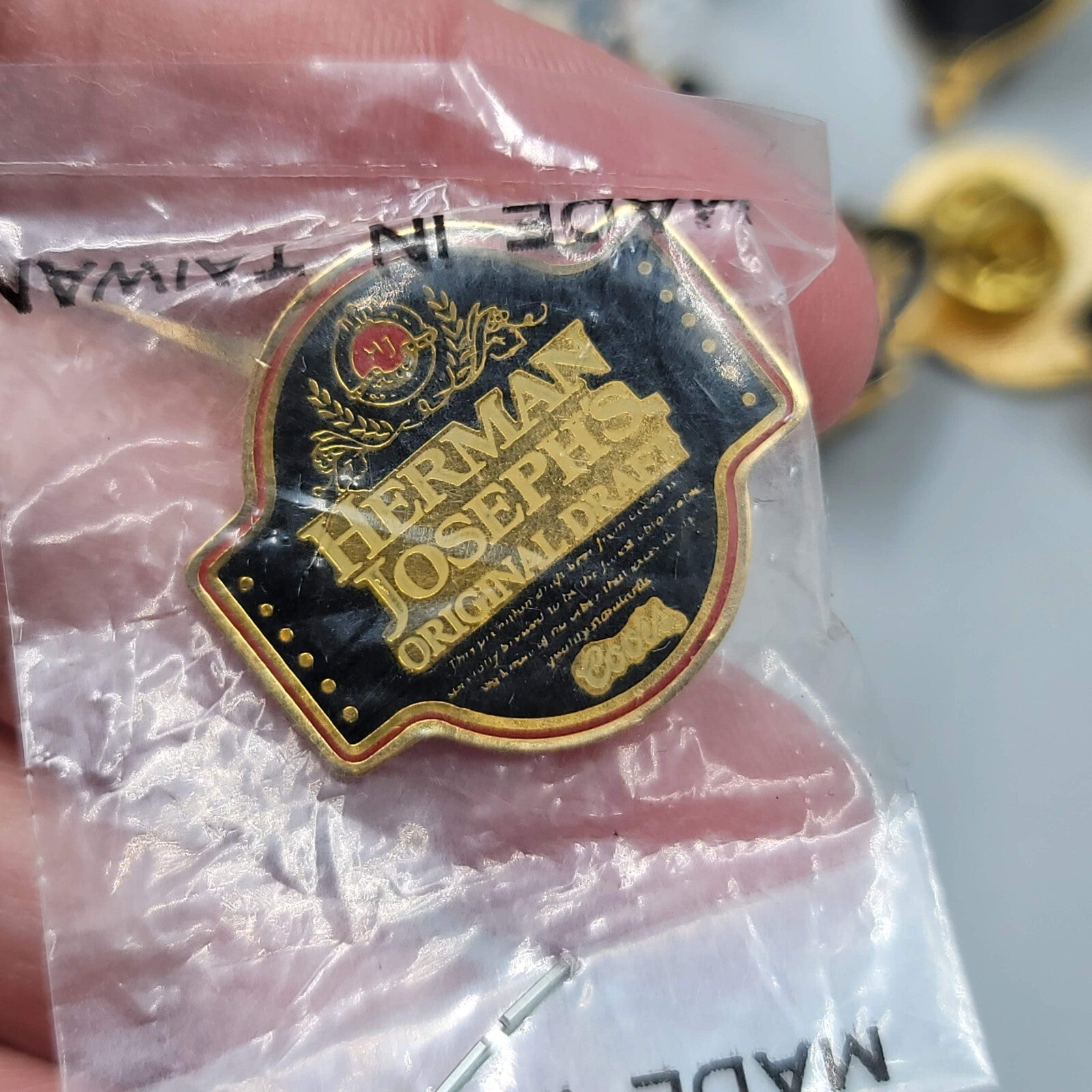 Herman Josephs Premium Beer Golden Colorado Brewery Lapel Hat Pin Lot of 27