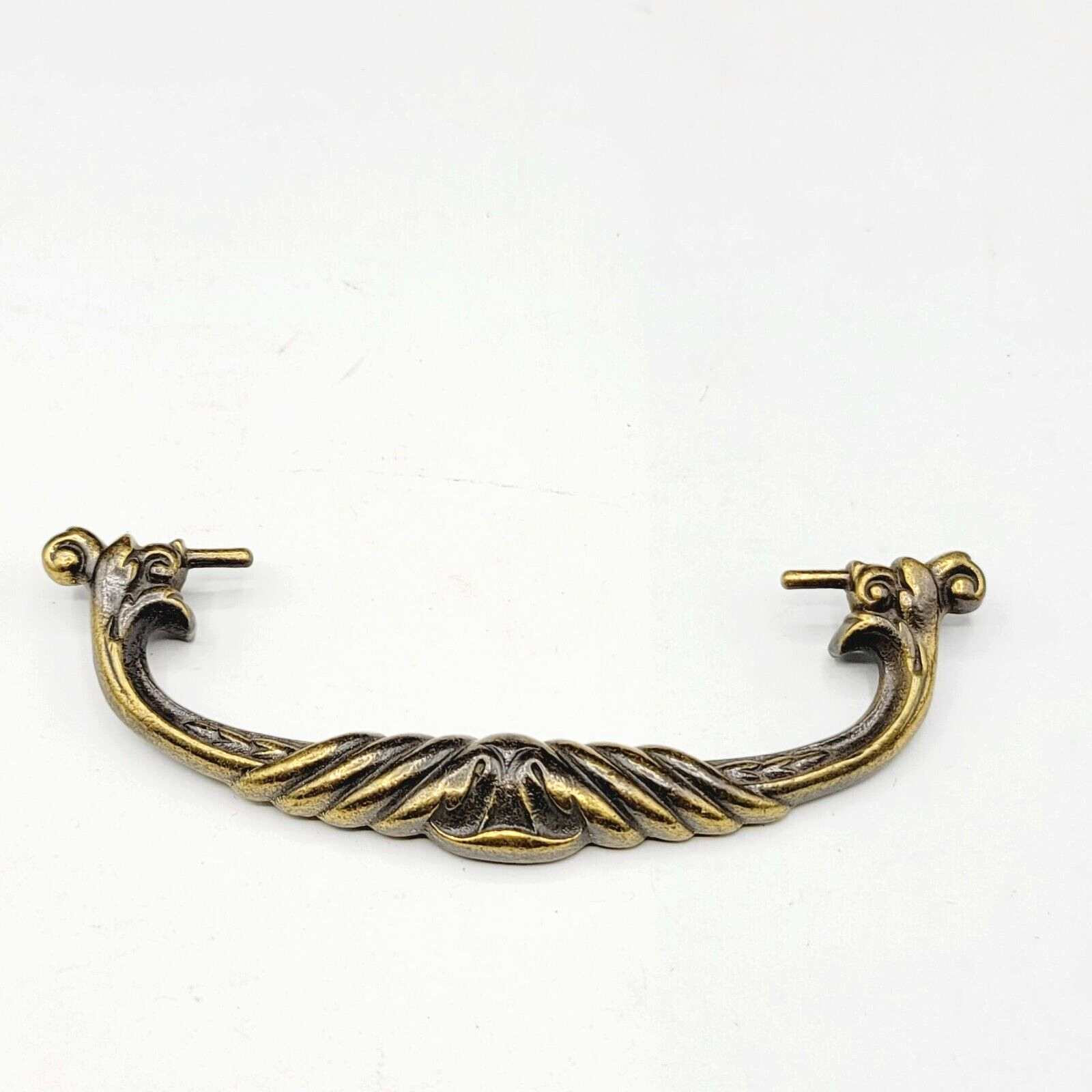 Vintage Brass Bail Pull for 4 in Pull Handle Replacement
