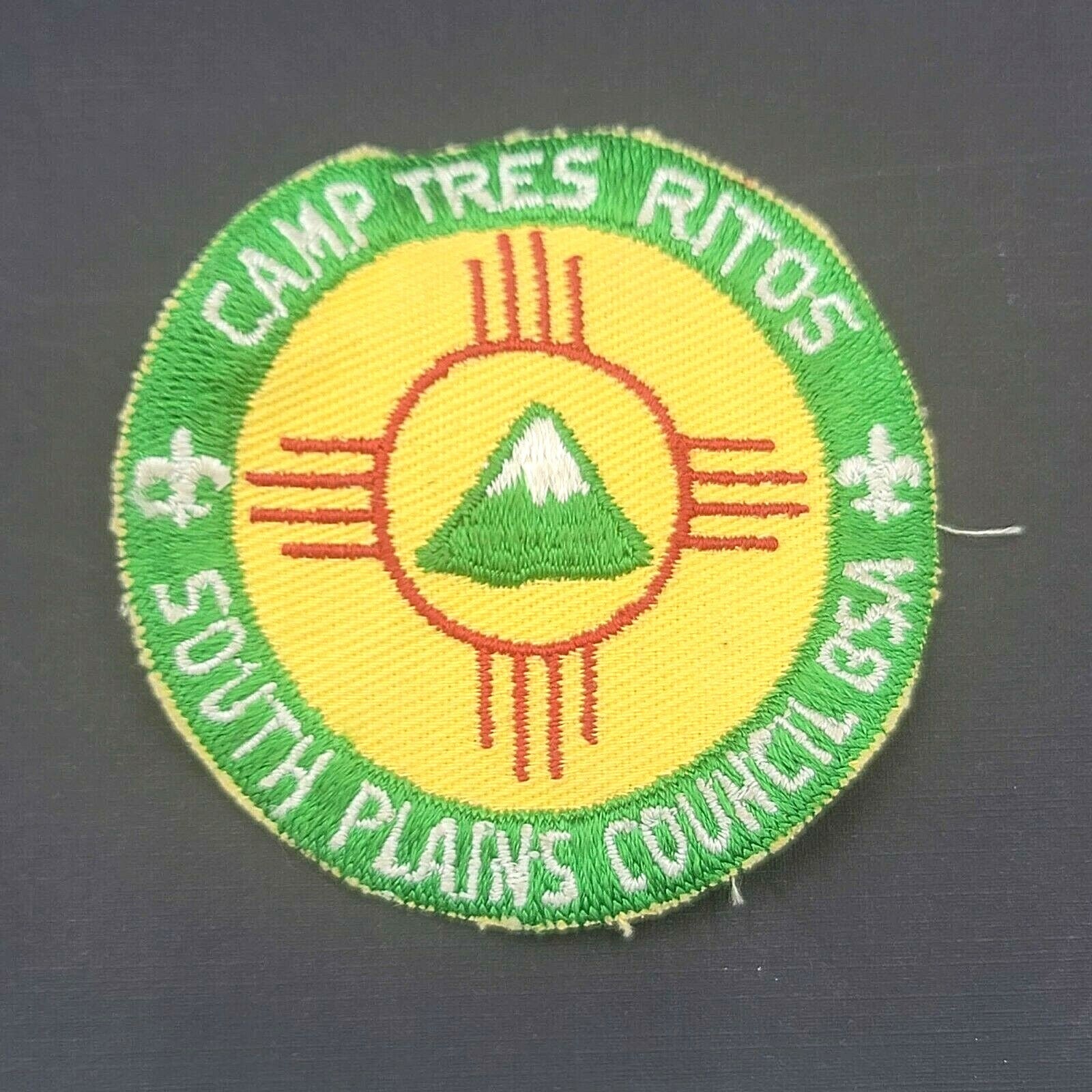 South Plains Council Camp Tres Ritos Boy Scout BSA Patch 2 7/8"