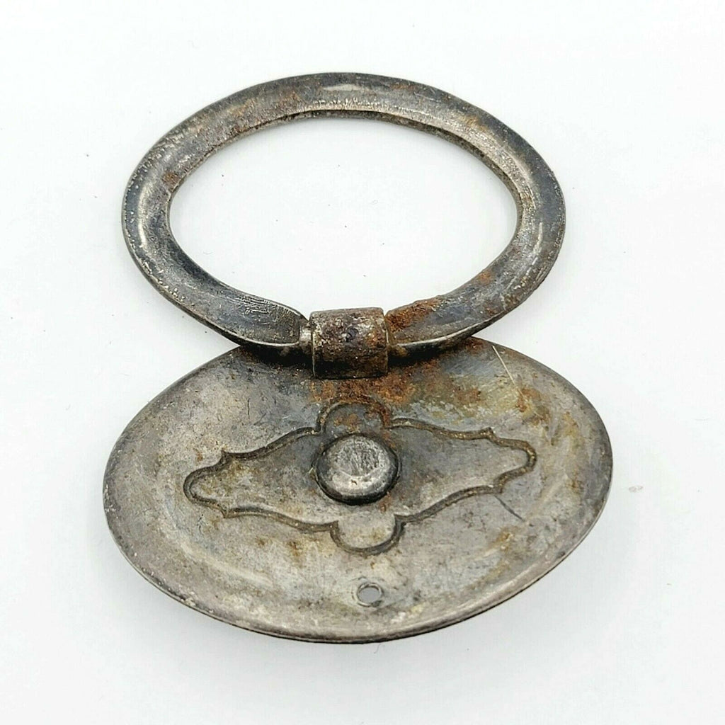 Vintage Steel Drawer Pull Handle Salvage Hardware SINGLE ONLY 2 1/8"