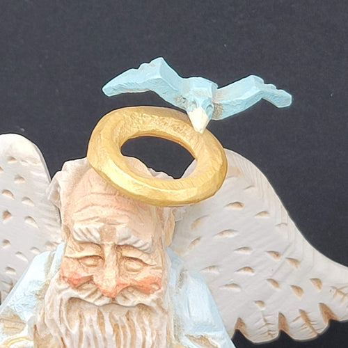 1994 David Frykman The Oldest Angel Bird on Halo Collector Figurine