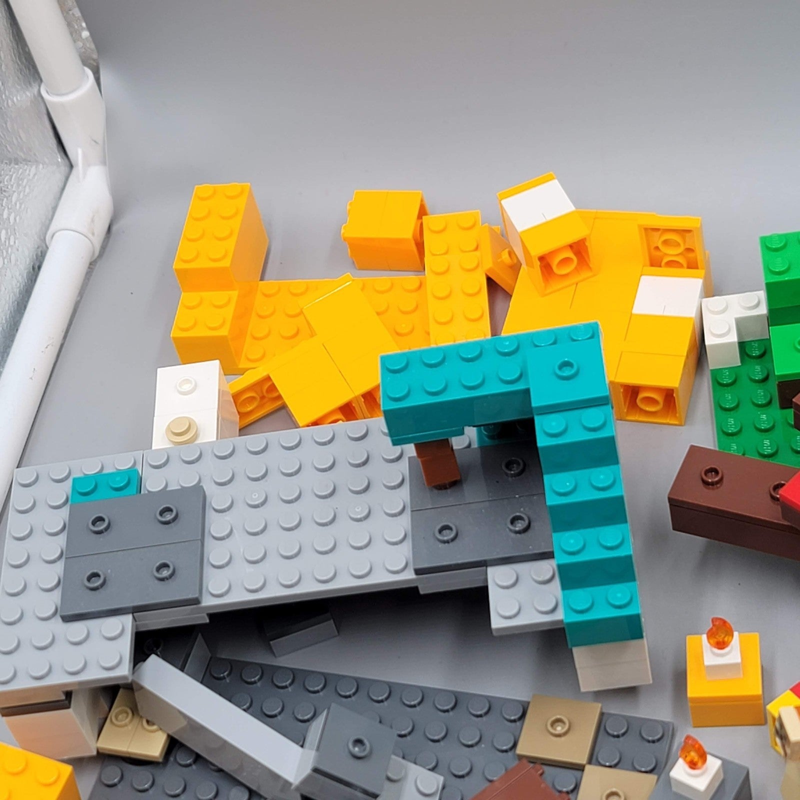 LEGO Loose Brick Lot Over 2.5 Pounds Mostly Minecraft