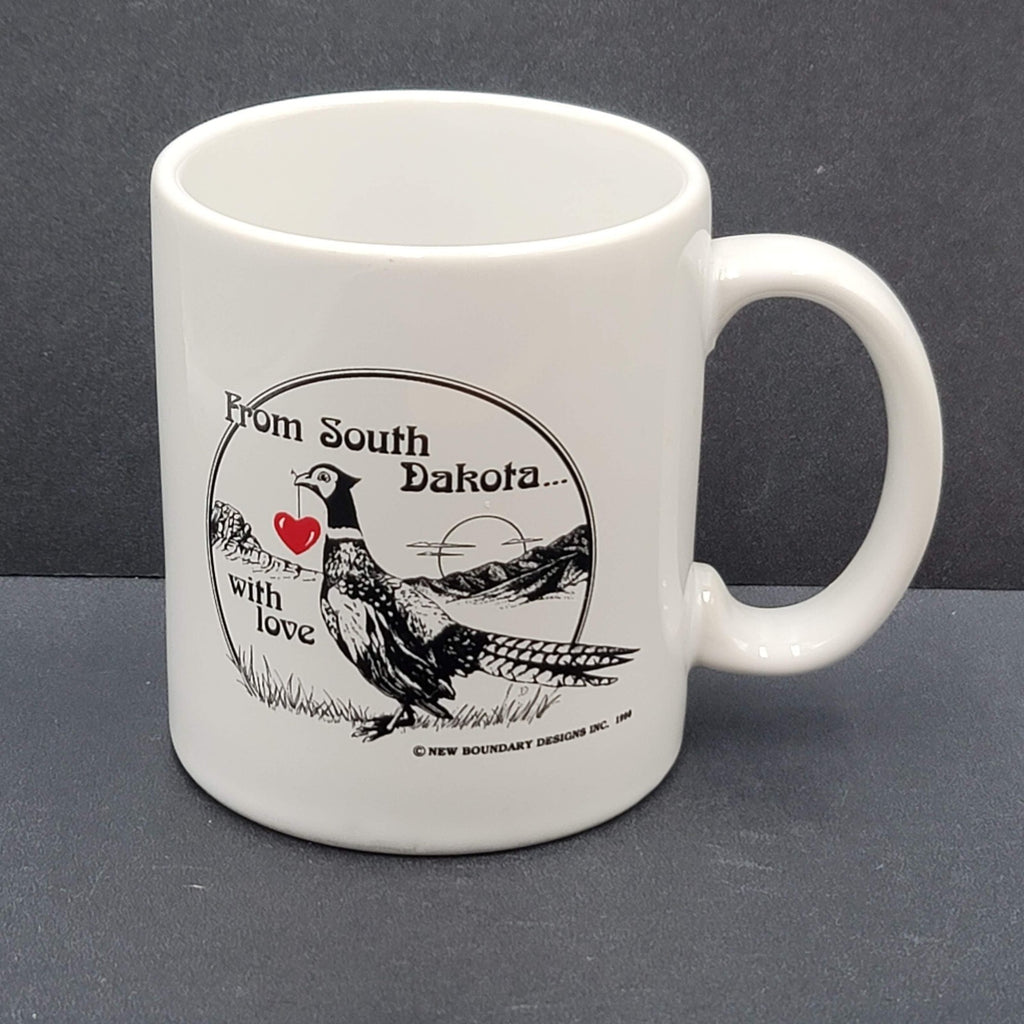 Vintage From South Dakota With Love Coffee Mug Cup New Boundary Designs