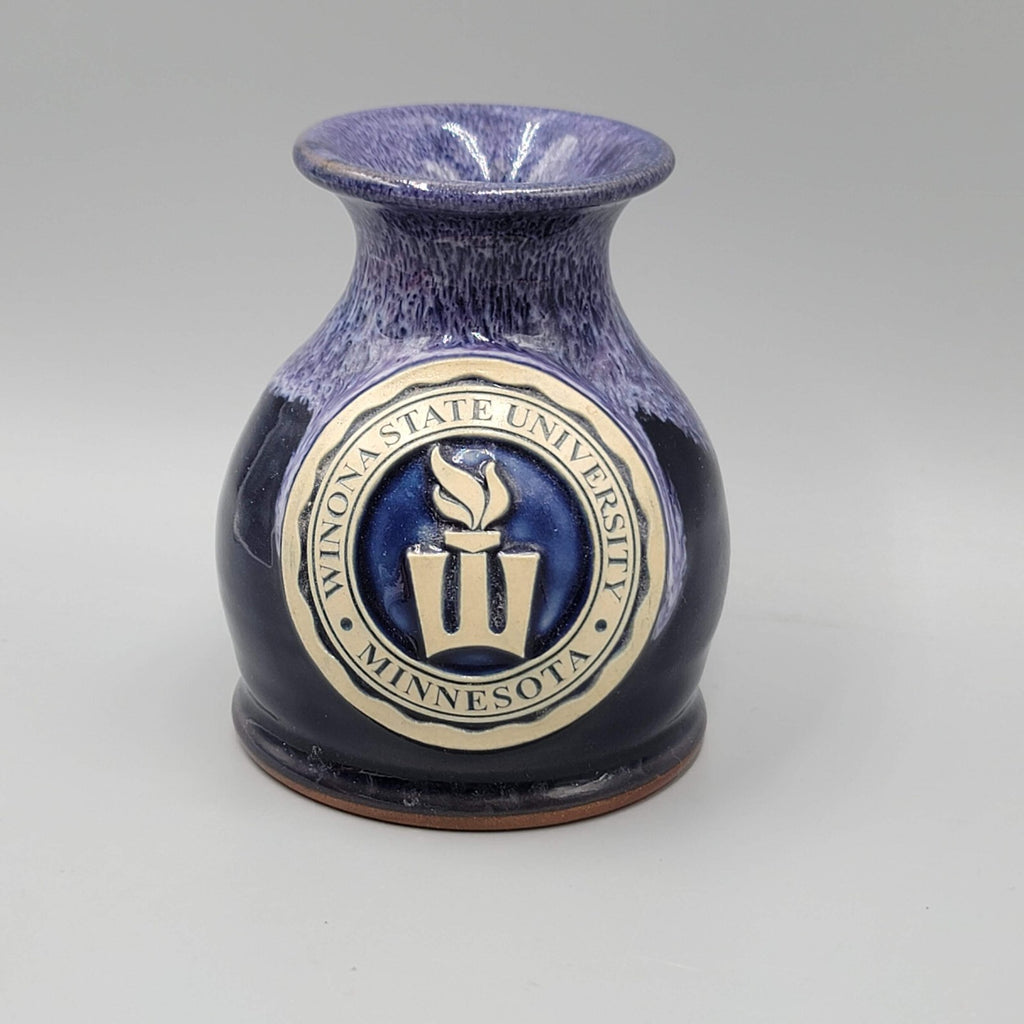 Winona State University MN DENEEN POTTERY VASE Graduation Gift