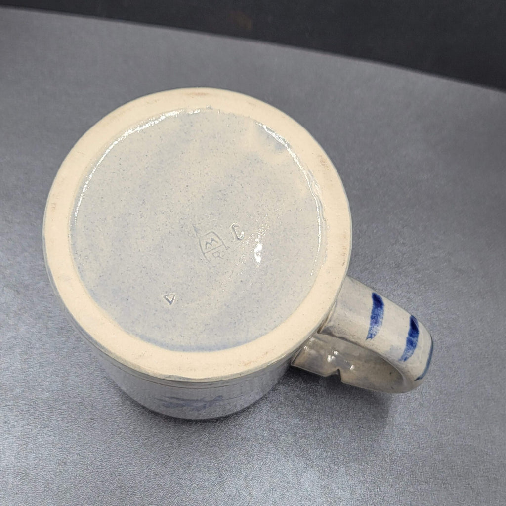 Vintage Pottery Mug Marzi Remy Stein MR Cobalt Blue Salt Glaze Stoneware 0.5L