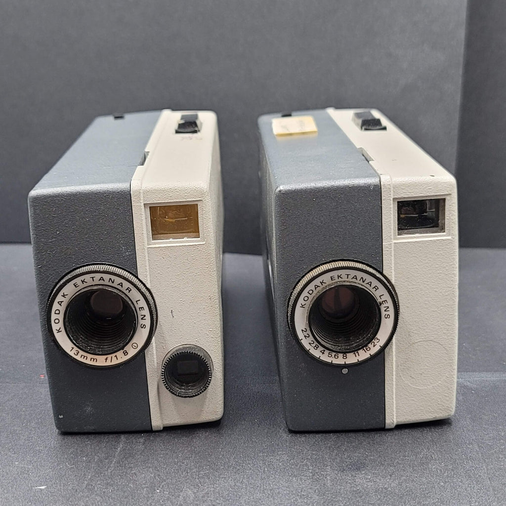 Vintage Kodak M4 Instamatic Movie Cameras Lot if 2 UNTESTED
