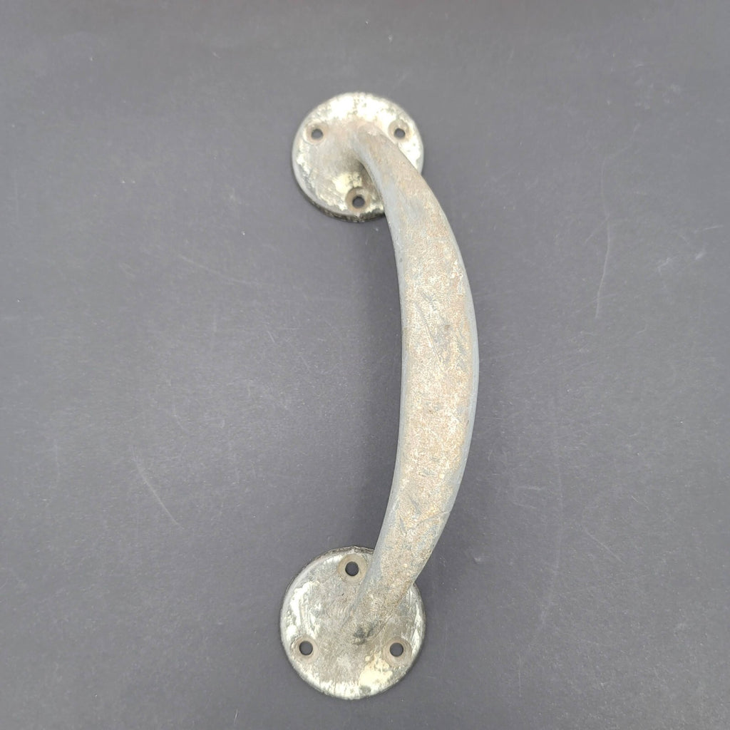 Vintage Pot Metal Pull Large Shabby Reclaimed Salvage Hardware 7.25"