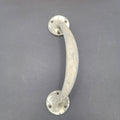 Vintage Pot Metal Pull Large Shabby Reclaimed Salvage Hardware 7.25"