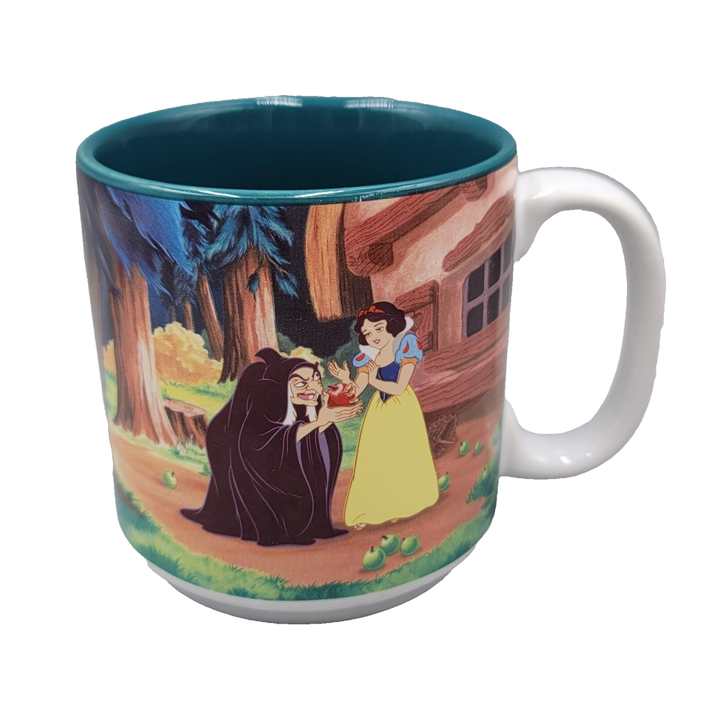 Vintage Disney Snow White Coffee Mug Cup All Over Graphic