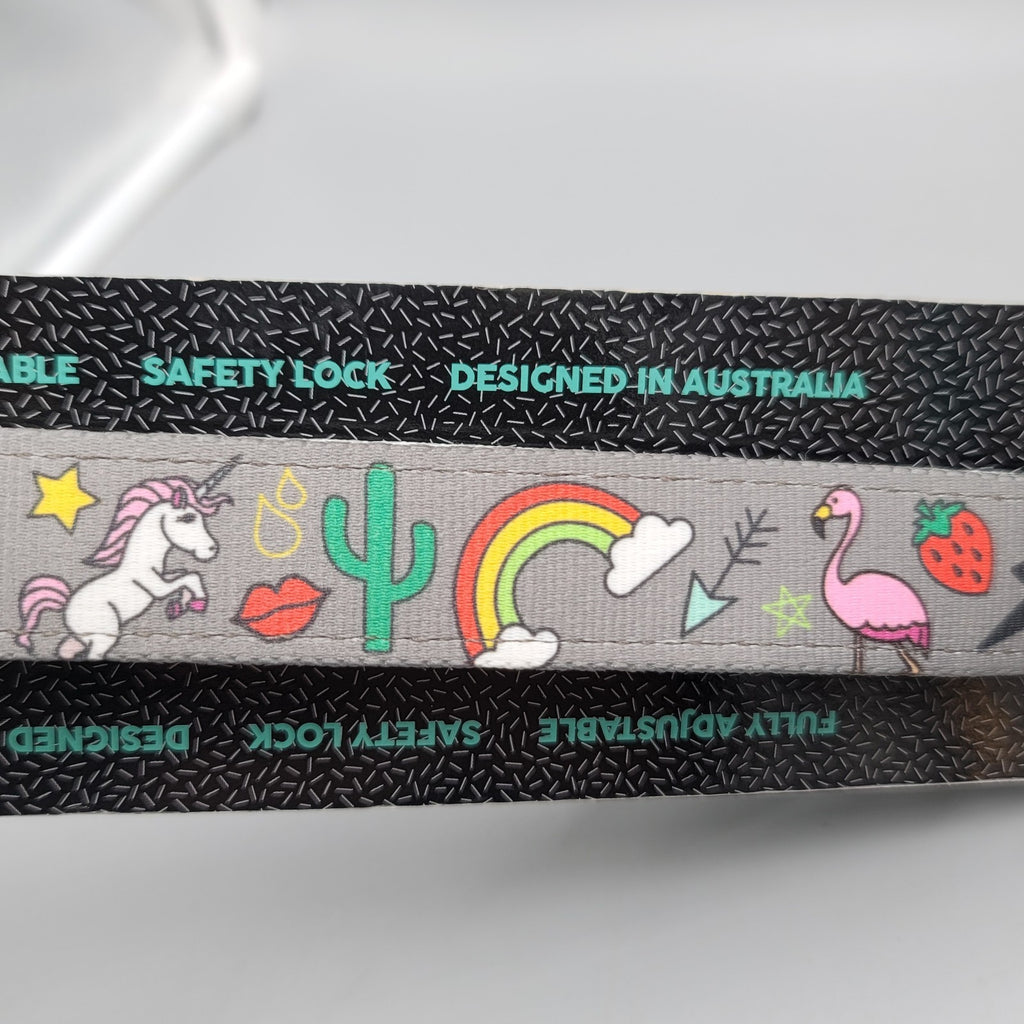 FuzzYard Gray COACHELLA Print Collar Large Puppy Dog NWT