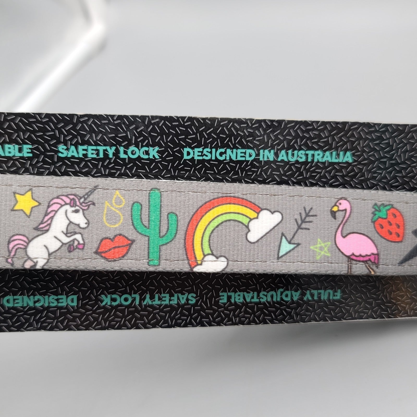 FuzzYard Gray COACHELLA Print Collar Large Puppy Dog NWT
