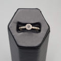 SILPADA R2466 Belle Fleur Stack Sterling Silver Circle Ring Sz 9.25