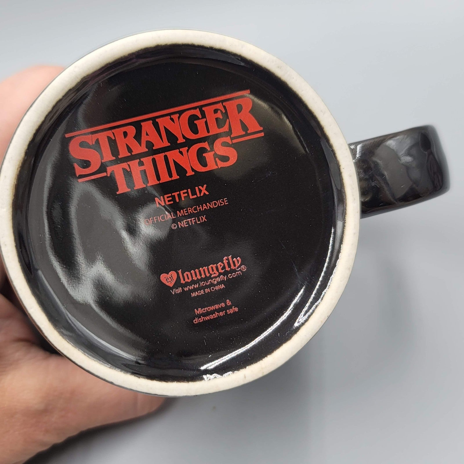 Stranger Things Palace Arcade Coffee Mug Loungefly Black
