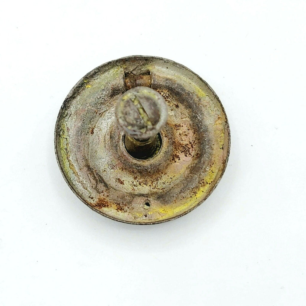 Vintage Steel Drawer Pull Handle Salvage Hardware SINGLE ONLY 1 1/2"