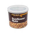 Vintage Fishers Sunflower Nuts Empty Metal Can Lid 6 oz