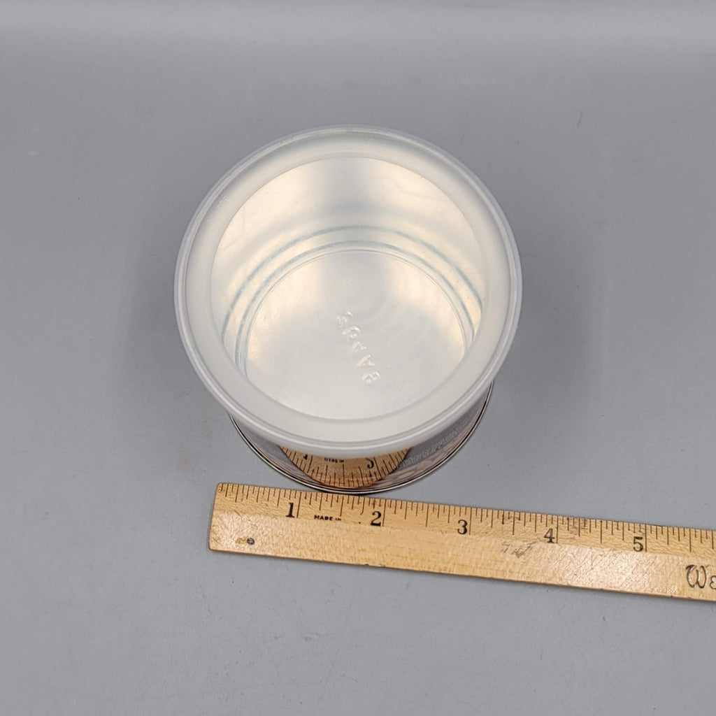 Vintage Fishers Sunflower Nuts Empty Metal Can Lid 6 oz