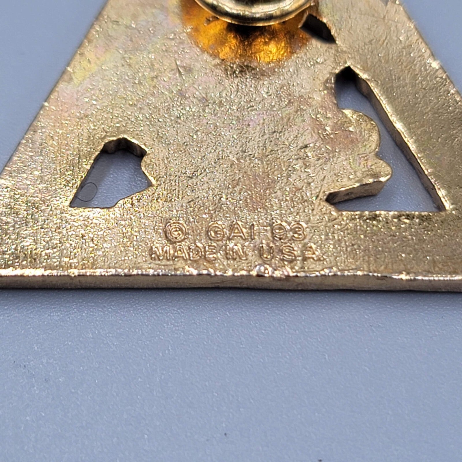 Fur Rendezvous 1994 Enamel Lapel Pin Anchorage Alaska 1.75"