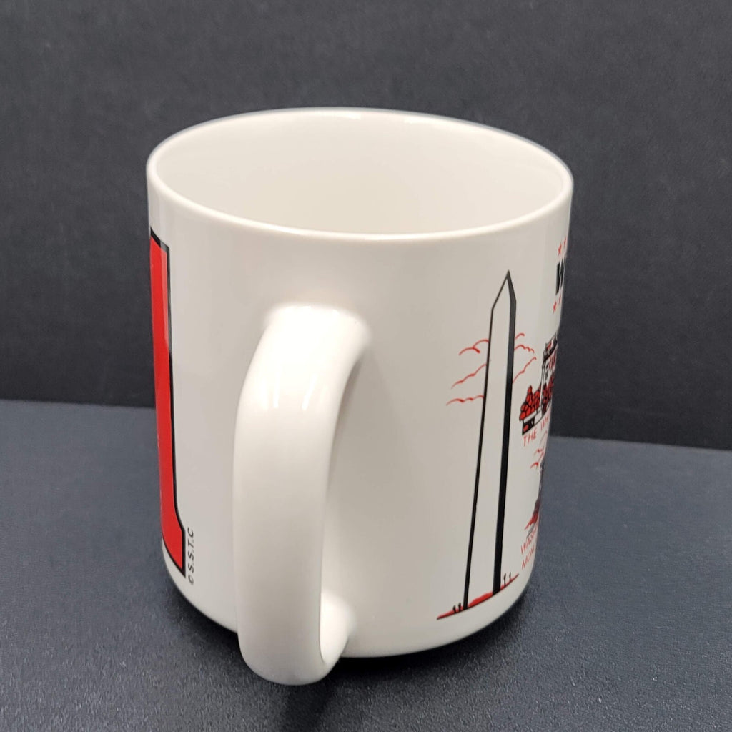 Vintage Washington DC Coffee Mug Cup #1 Dad Souvenir