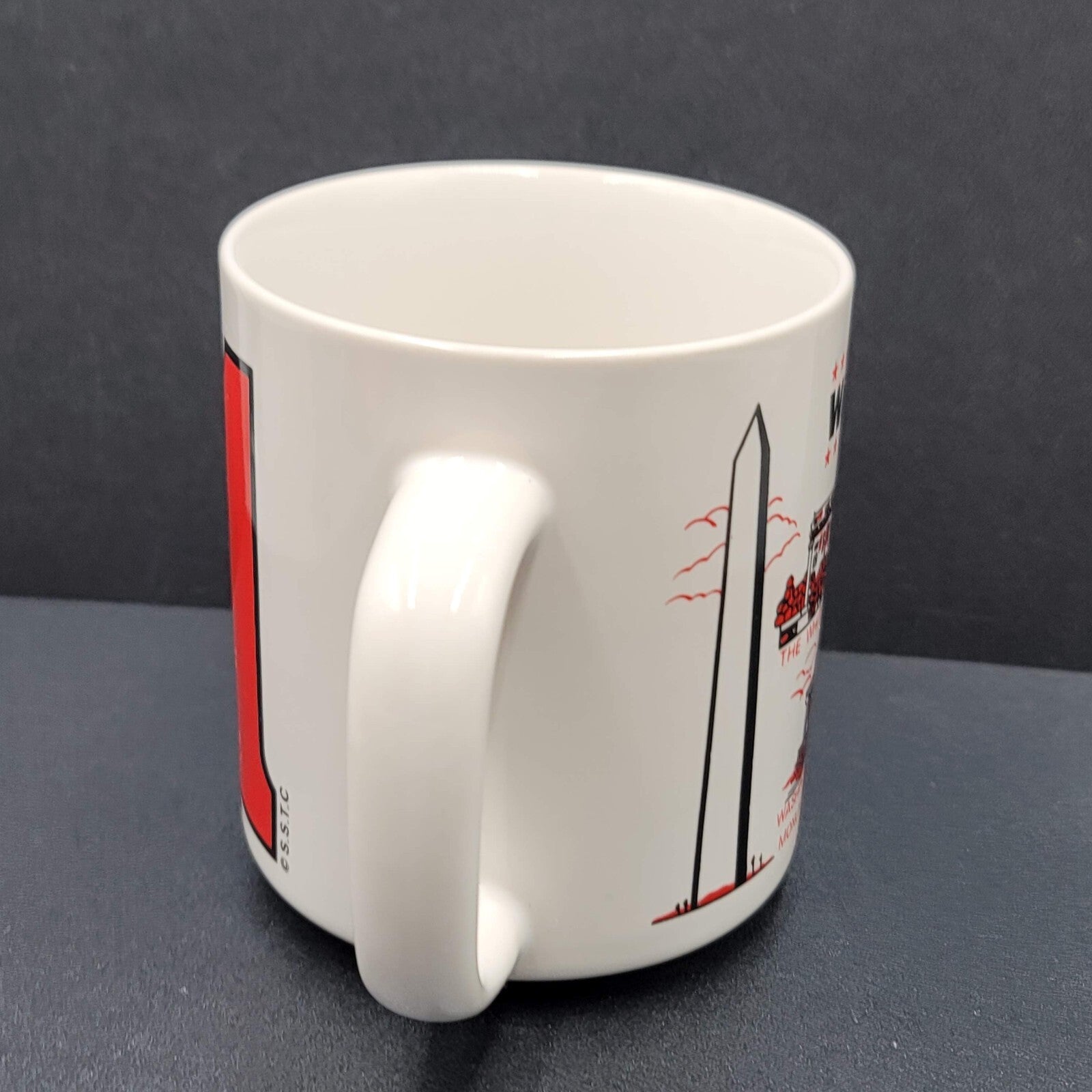 Vintage Washington DC Coffee Mug Cup #1 Dad Souvenir