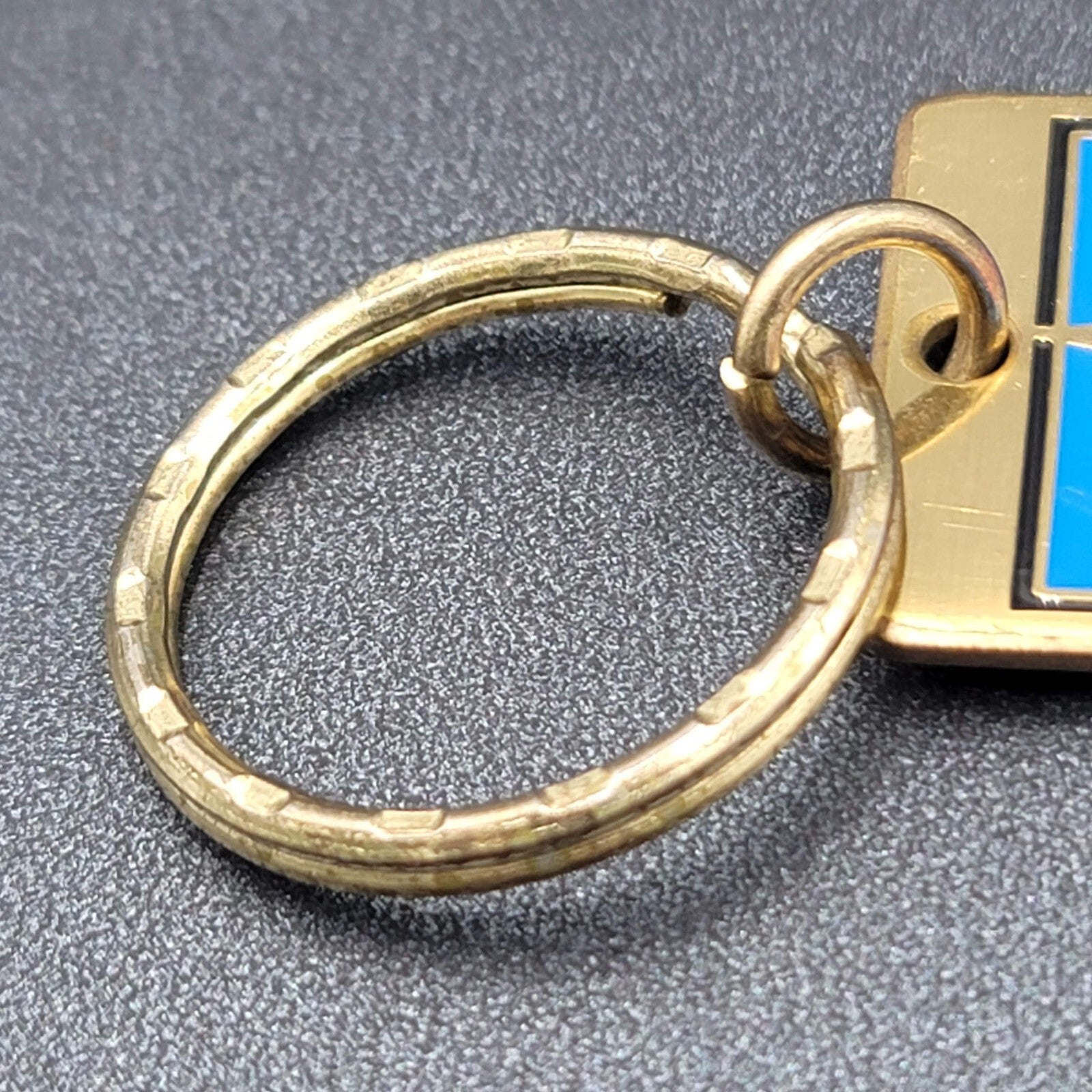 Vintage California Seagull Metal Keychain Souvenir 1980s 2 3/8"
