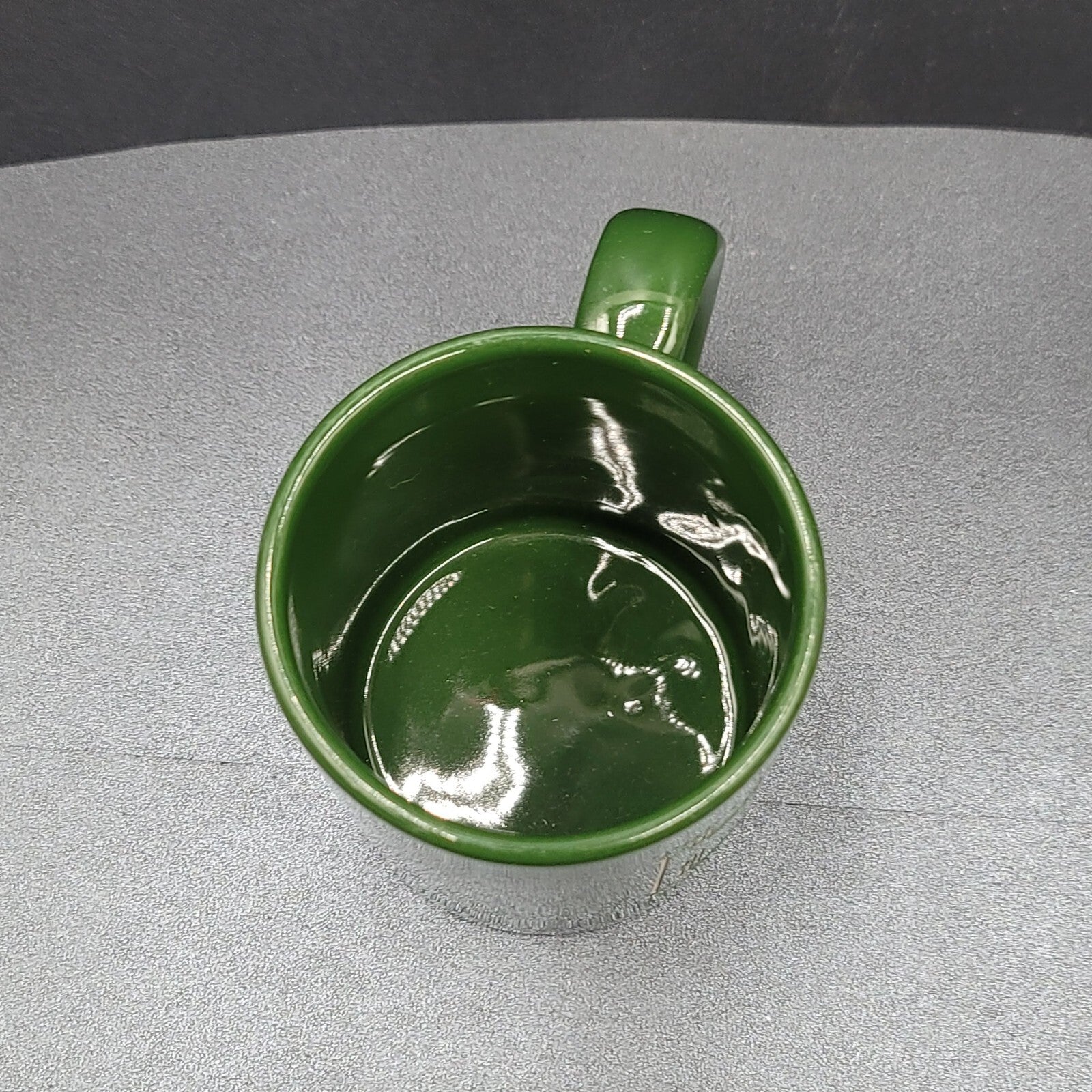 The Casual Chef Cafe Coffee Mug The Pumpernickel Inn Souvenir Green Etched