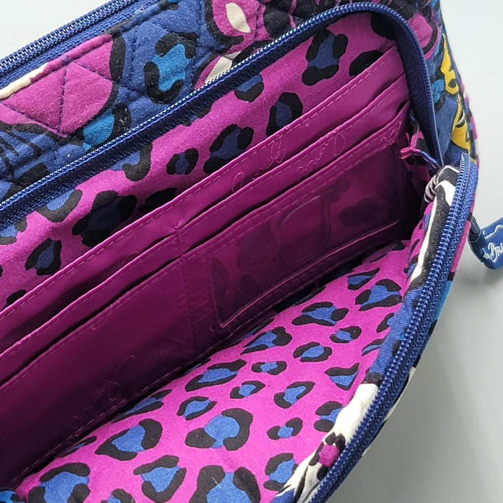 Vera Bradley Hipster Cross body African Violet Retired Pattern Blue Purple