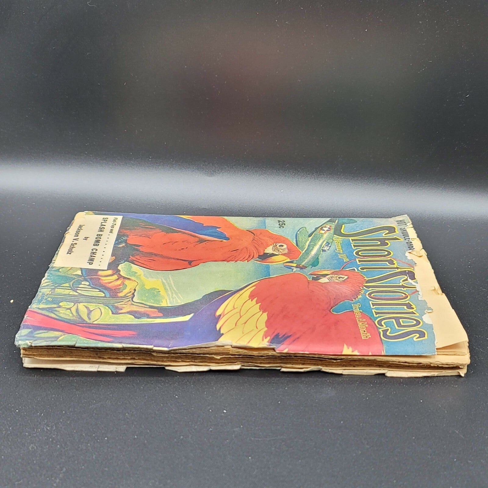 Vtg Short Stories Twice a Month 1944 Jackson Scholz Wittmack Hepburn Weill