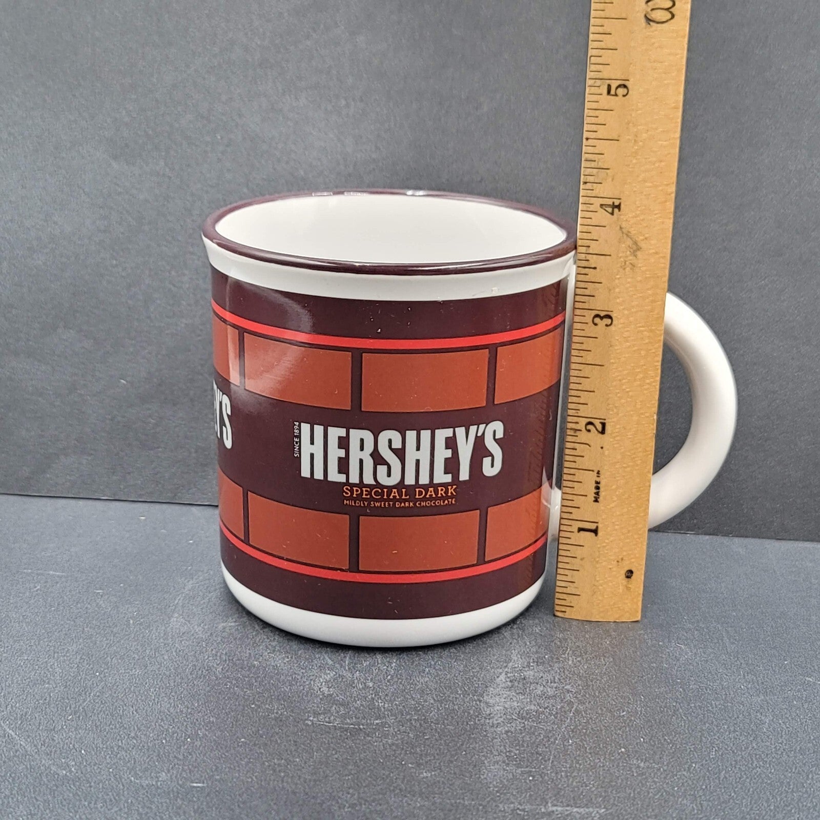Vintage Hersheys Coffee Mug Cup Special Dark Chocolate Galerie Brand