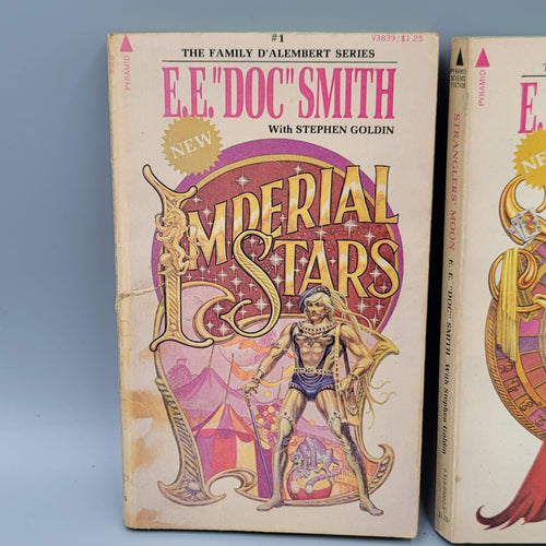 d'Alembert Series #1 and #2 E.E. Doc Smith Fantasy Science Fiction 2 PB Lot