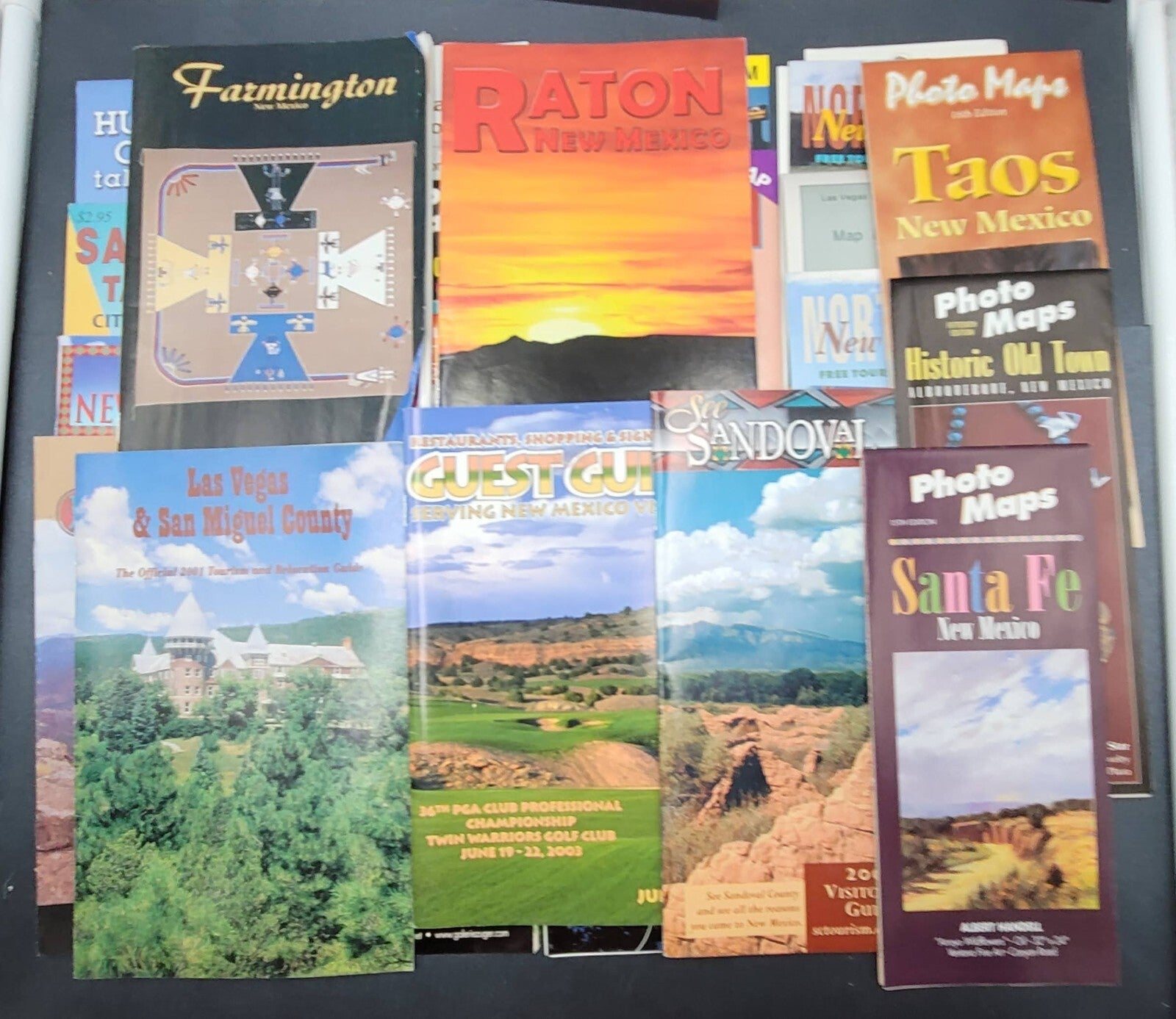 Vintage New Mexico Tourism Guides Maps Large 30 Lot 1994-2005