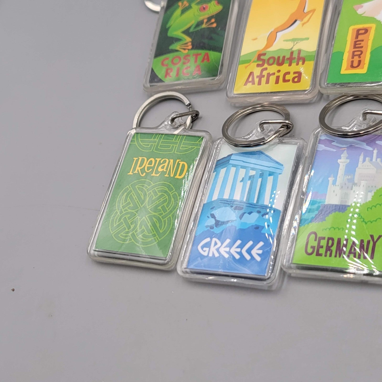 Highlights Top Secret Adventures Lot of 13 Keychains Acrylic