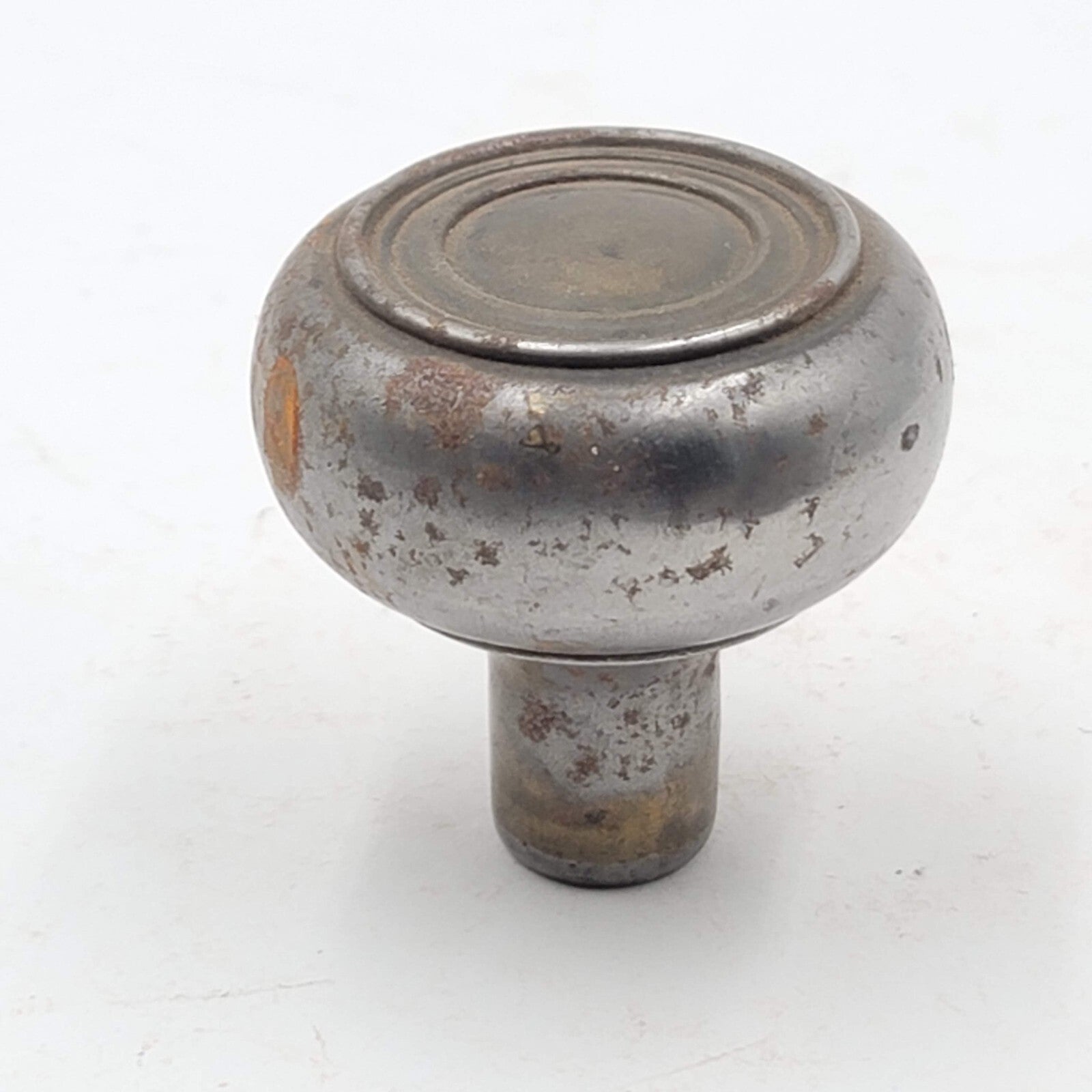 Vintage SINGLE Small Doorknob Steel Salvage Closet Pantry Door Hardware 2"