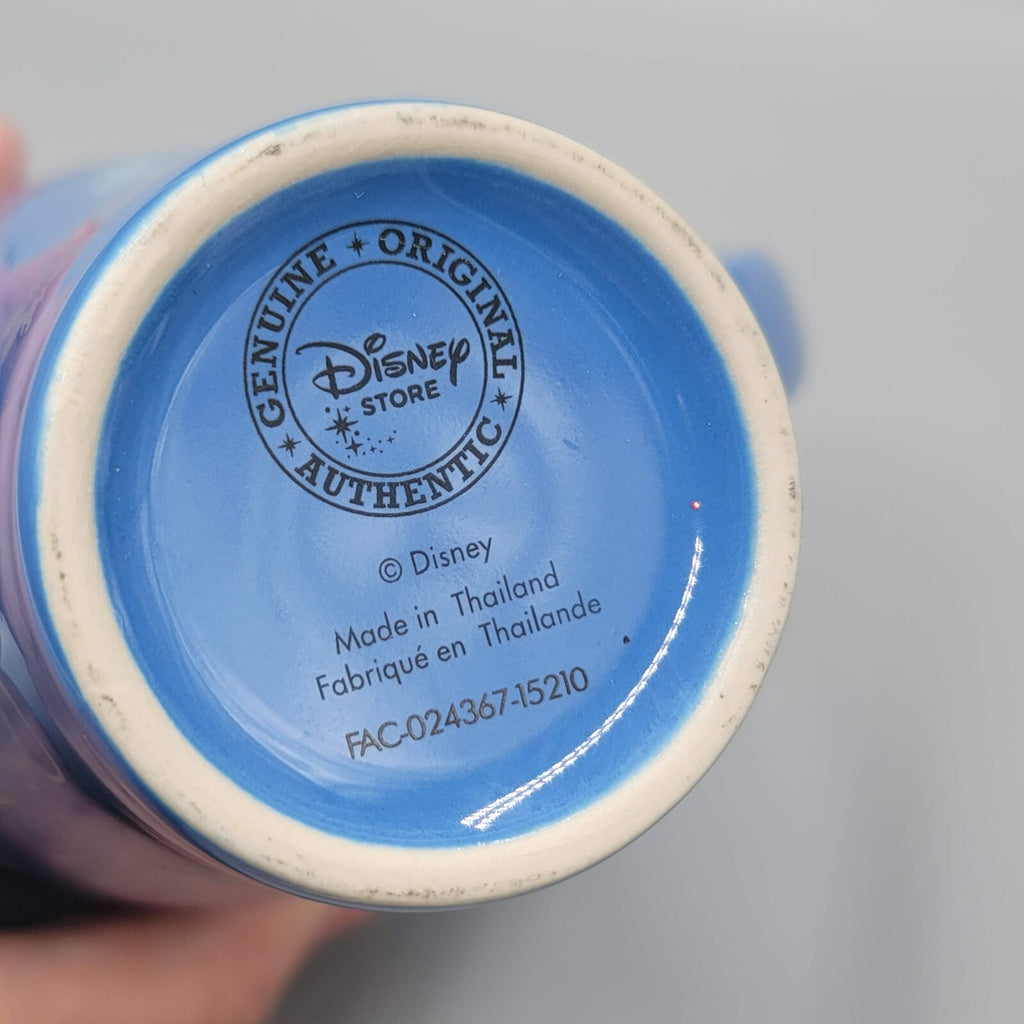 Disney Store Frozen Keep Calm and Let It Go Coffee Mug Blue Elsa
