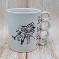 Hallmark Life Is Good Large Coffee Tea Mug Gray Large Ceramic