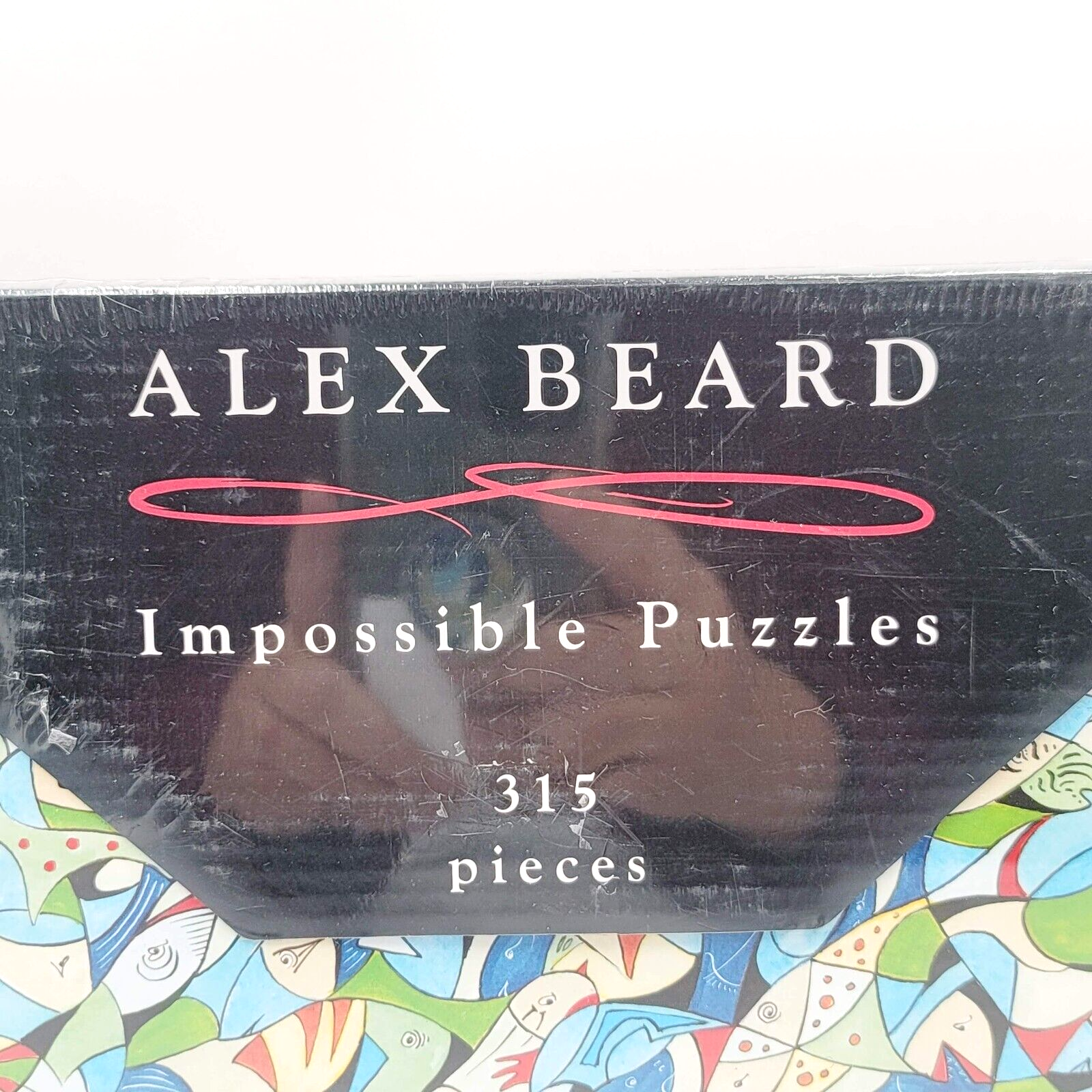 Alex Beard Impossible Puzzles Fishery New in Box 315 Pieces 25" x 17 1/2"